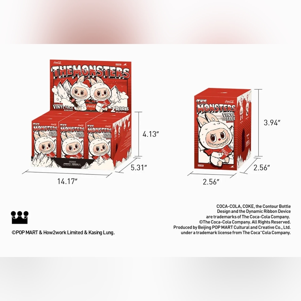 BRAND NEW POP MART LABUBU THE MONSTERS COCA-COLA SERIES BLIND BOX - Picture 12 of 13